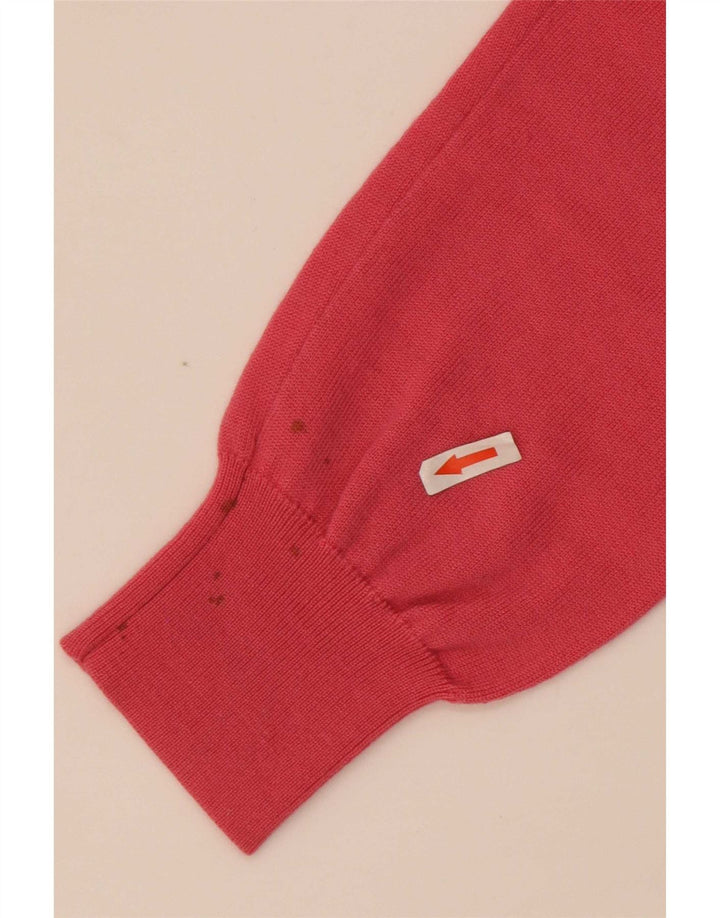 Pulover pentru bărbați Paul Smith, cu decolteu în V, XL, lână roșie