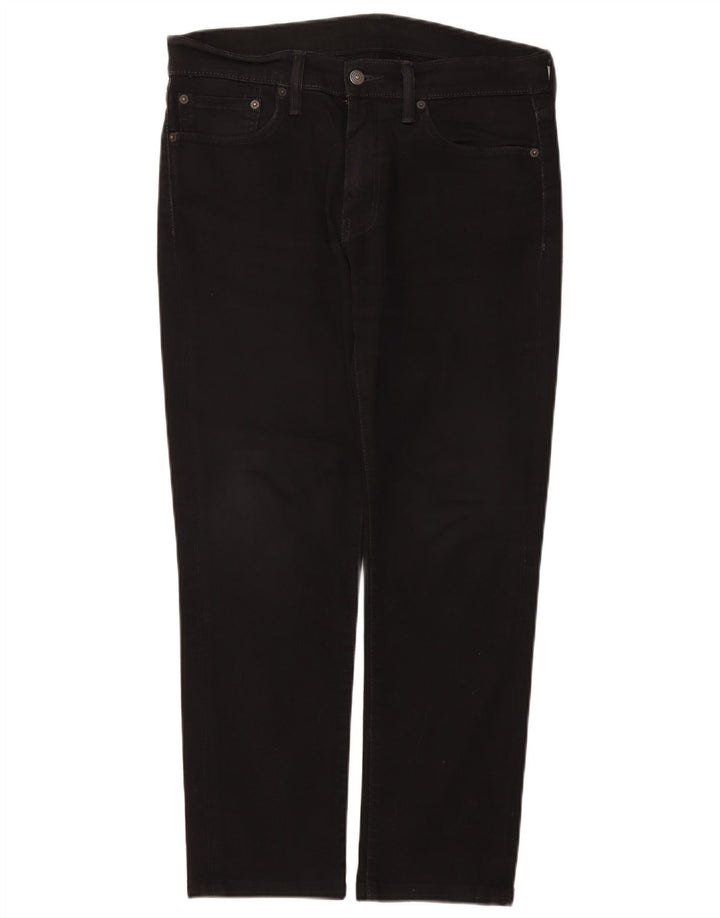 Blugi slim pentru bărbați Levi's W33 L28 bumbac negru