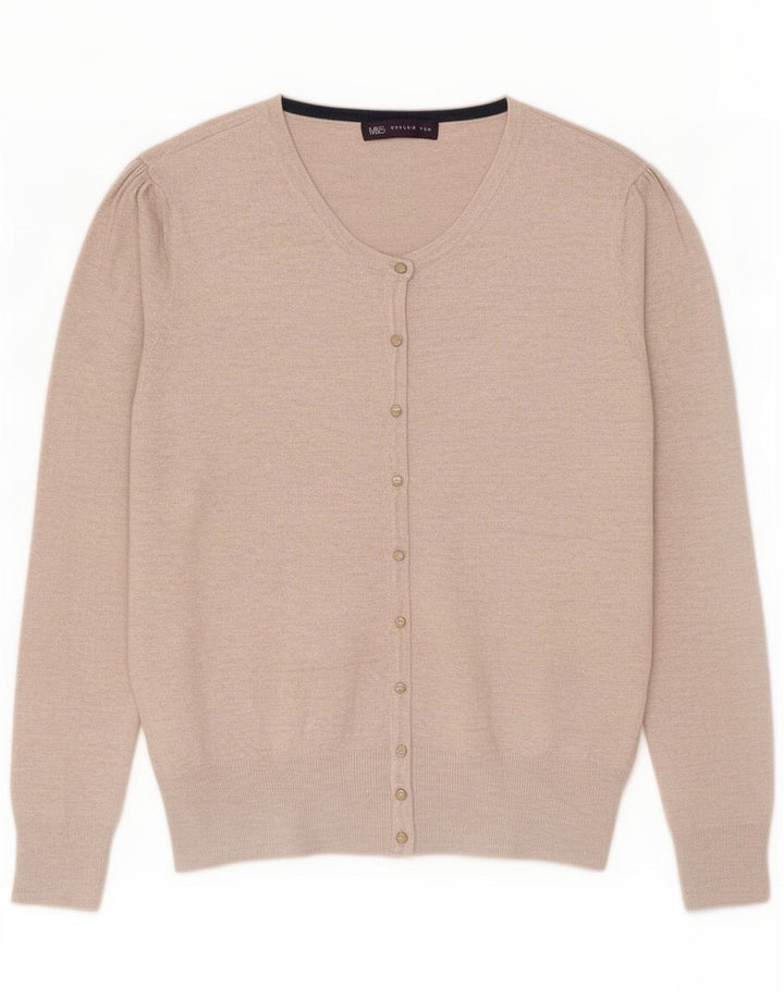 Pulover cardigan pentru femei Marks & Spencer UK 14 gri mediu