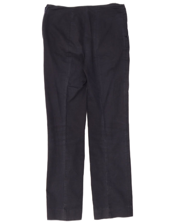 Pantaloni drepți casual pentru femei vintage IT 42 Medium W27 L29 Bleumarin