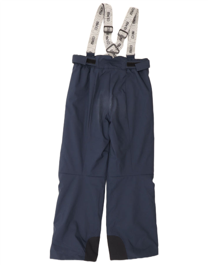 Pantaloni de schi Colmar pentru baieti 11-12 ani, albastru bleumarin, color block