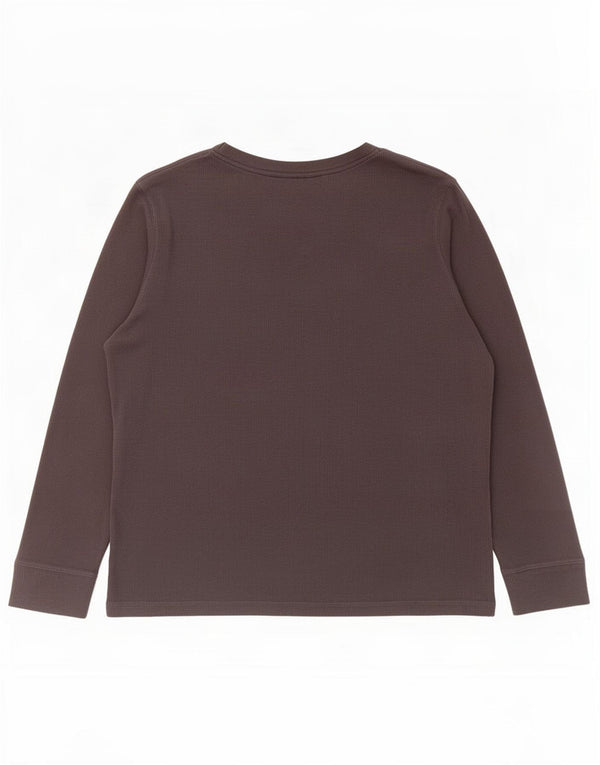 Marks & Spencer Top pentru femei cu mânecă lungă UK 20/22 2XL bumbac gri