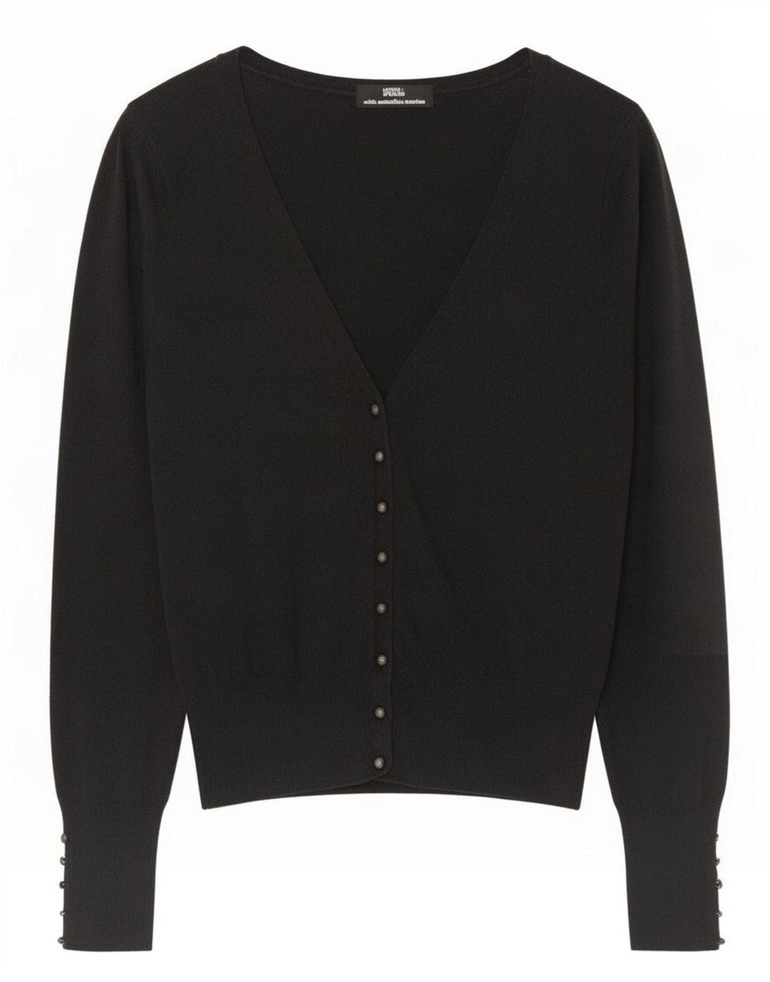 Pulover cardigan pentru femei Marks & Spencer UK 10 Lână merinos gri mic