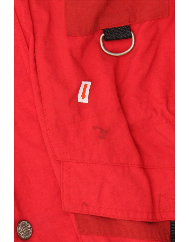 Jachetă Windbreaker pentru femei Diadora UK 16 mare poliamidă roșie