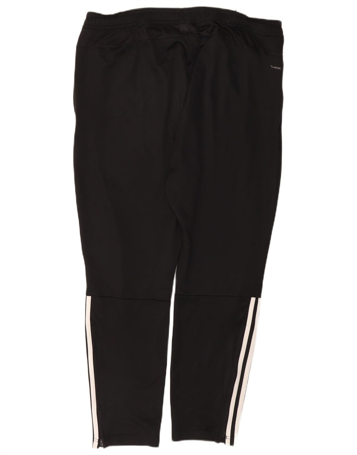 Pantaloni de trening Adidas pentru bărbați 2XL, negru, poliester, sport