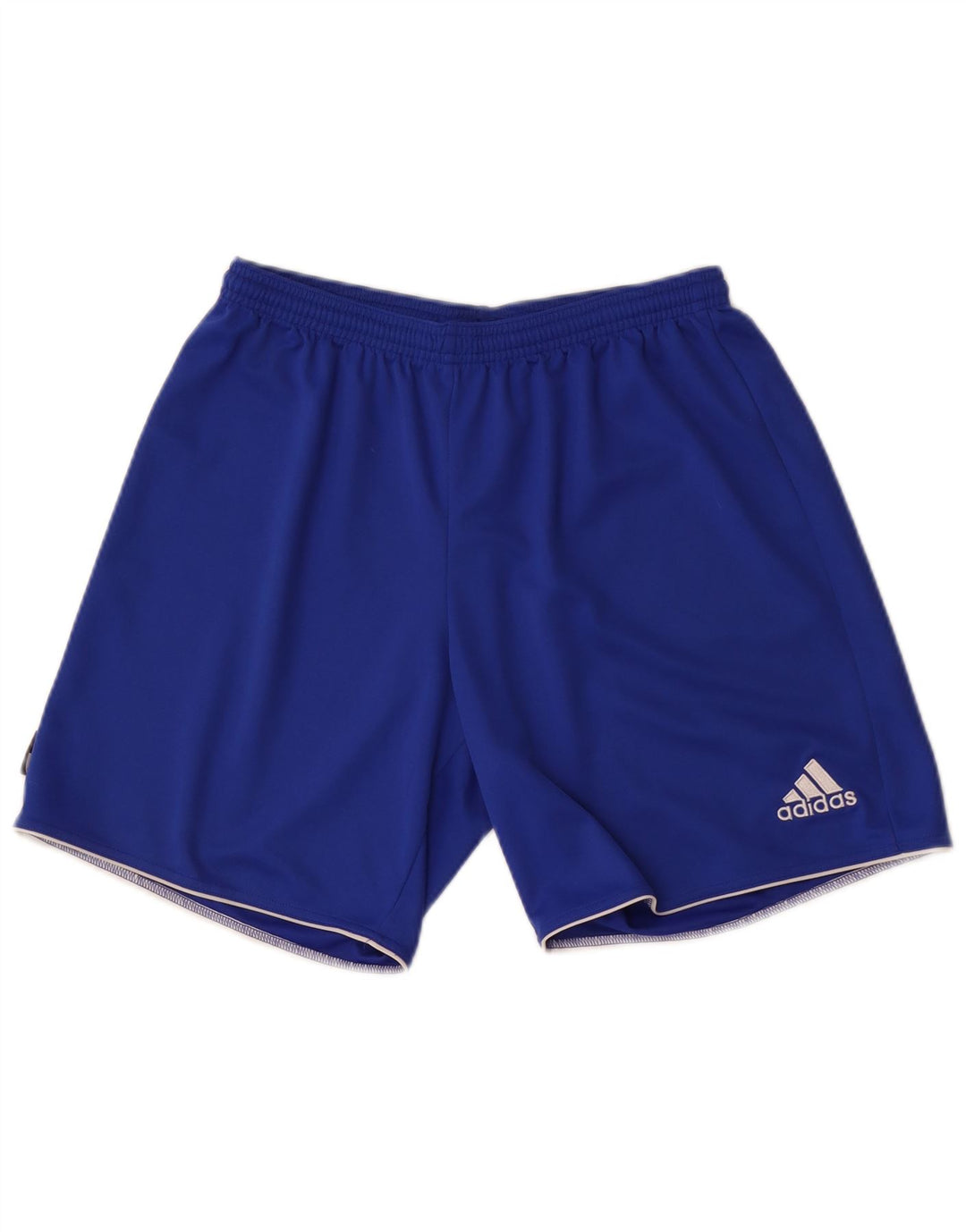 Pantaloni scurți sport adidas Climalite pentru băieți 11-12 ani poliester albastru mediu