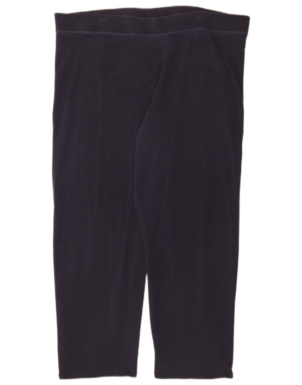 Leggings pentru femei Marks & Spencer UK 24 4XL Bumbac bleumarin