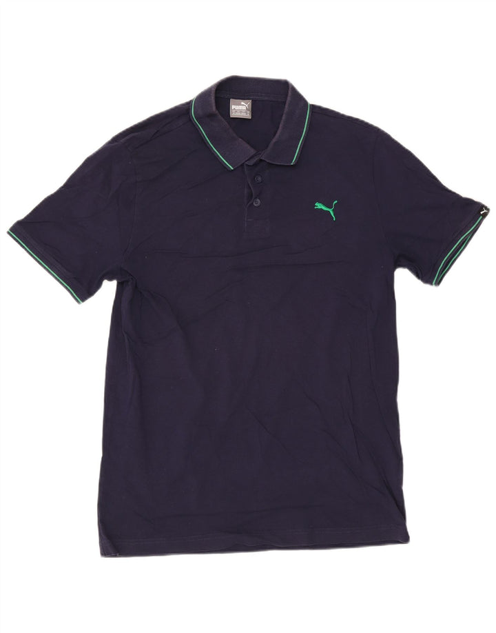 Tricou polo Puma pentru bărbați, mediu bleumarin