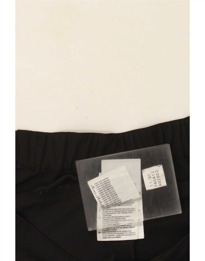 Pantaloni scurți sport Adidas Climalite Regular pentru femei UK 10 Small Negru Poliester