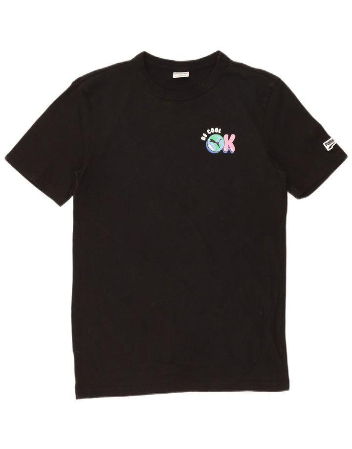 Tricou grafic PUMA pentru bărbați Top XS bumbac negru