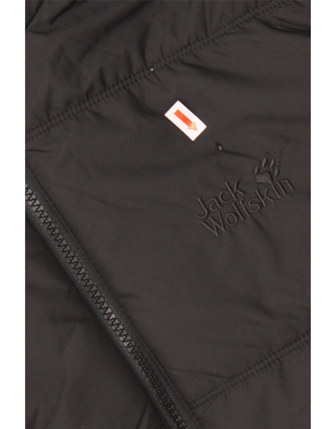 JACK WOLFSKIN Jachetă căptușită cu glugă pentru bărbați UK 40 Poliester mediu negru