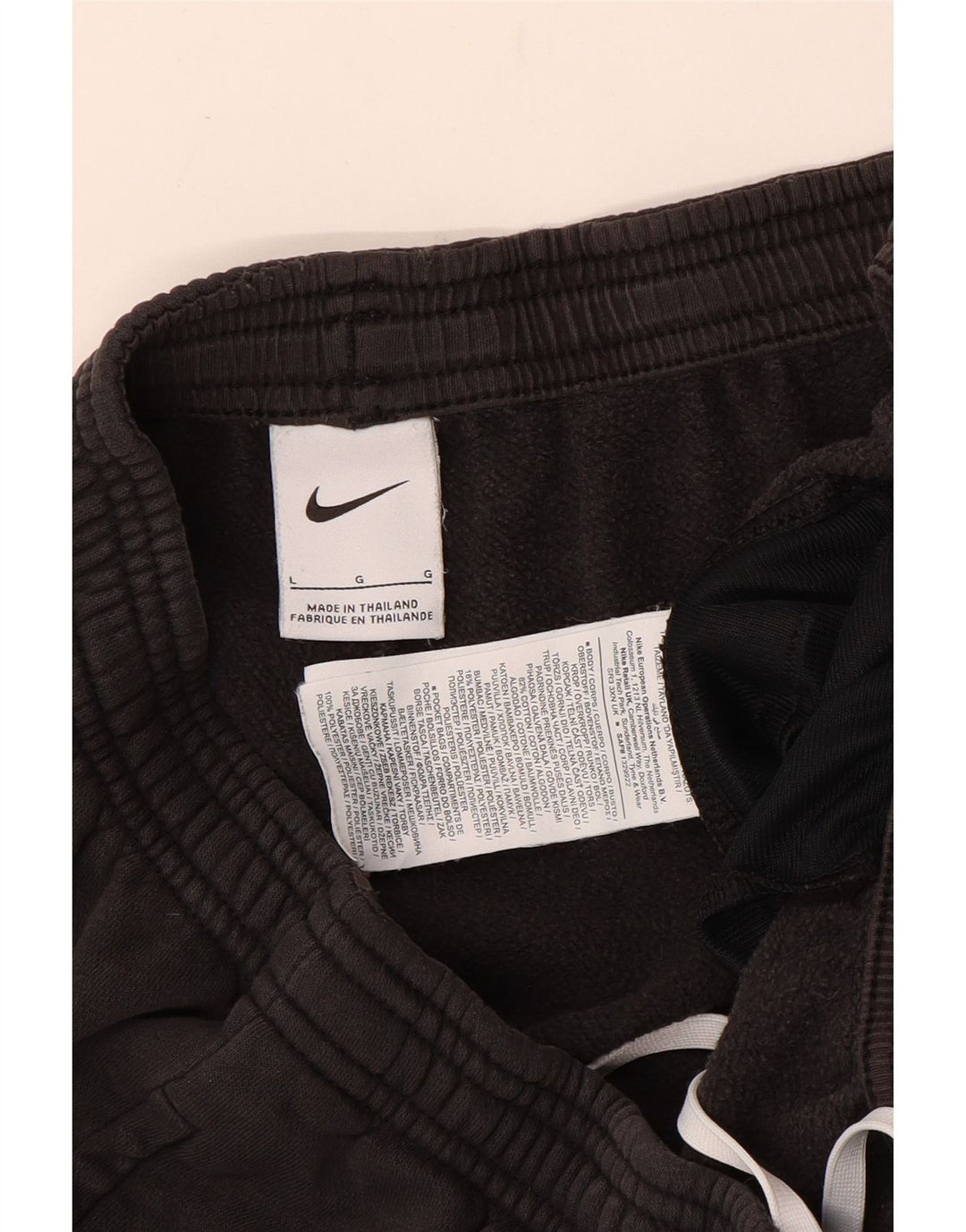 Pantaloni de trening Nike pentru bărbați Joggeri mari, negru, bumbac