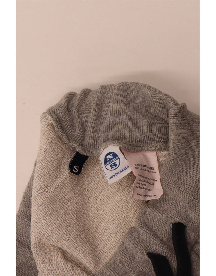 Pantaloni scurți sport pentru bărbați NORTH SAILS, bumbac color bloc, gri mici