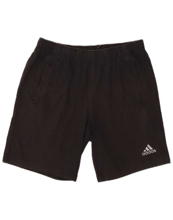 Pantaloni scurți sport ADIDAS Clima 365 pentru bărbați, bumbac negru