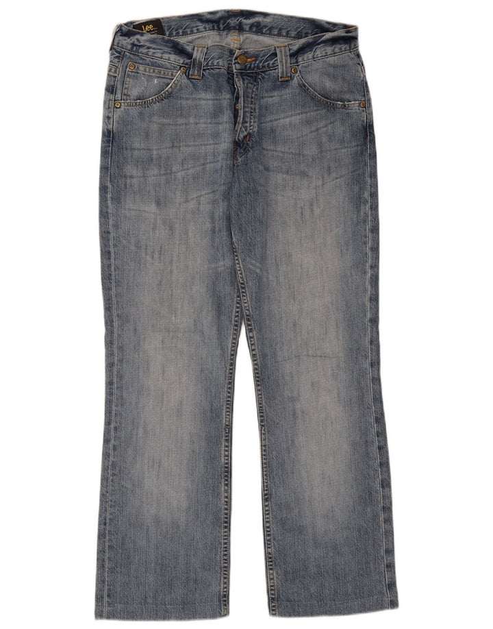 Blugi pentru bărbați Lee Roscoe Bootcut W32 L29 Bumbac albastru