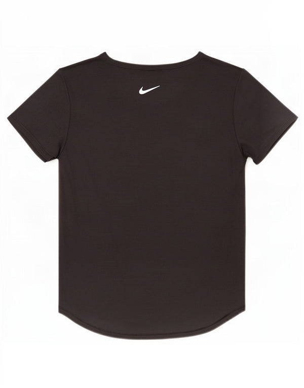 Tricou grafic Nike Dri Fit pentru femei Top UK 6 XS Poliester negru