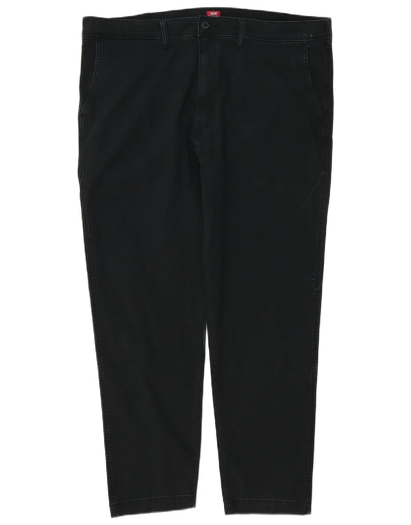 Levi's Mens Tapered Straight Chino Trousers W42 L32 Black Cotton