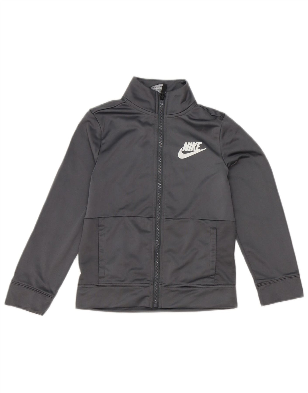 Jachetă de trening pentru băieți Nike 6-7 ani, mare, gri, poliester