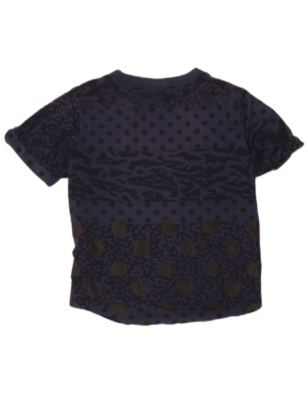 Tricou pentru femei Nike cu model abstract Top UK 14 Medium Bleumarin