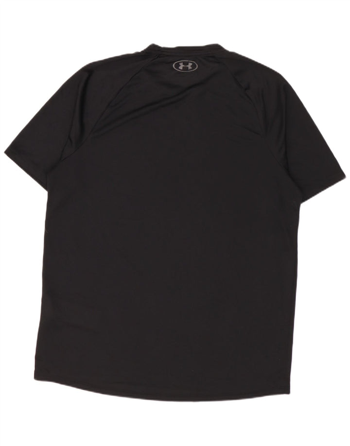 Tricou pentru bărbați Under Armour Top Mediu Poliester Negru