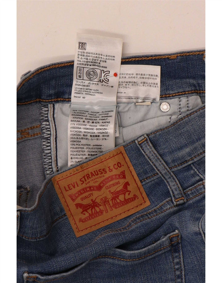 Blugi Levi's Mile High Slim pentru femei W29 L27 Bumbac albastru