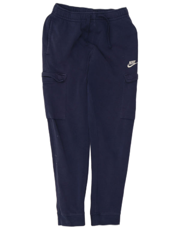 Nike Băieți Standard Fit Pantaloni Trening Pantaloni Joggeri 12-13 Ani Mari Marine Bl