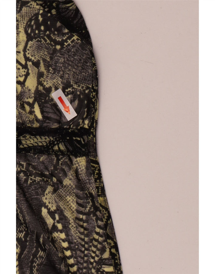 Topshop Womens See Through Cardigan Top UK 8 Small Multicolor