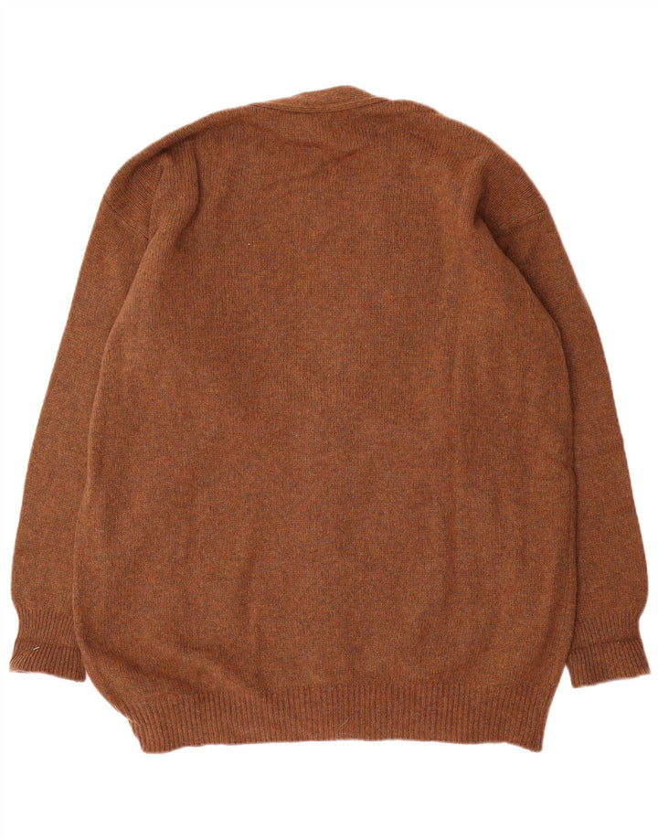 Cardigan Vintage pentru bărbați, XL, maro