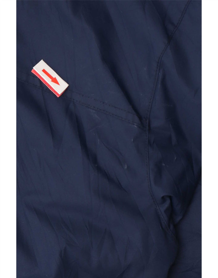 Jachetă de ploaie Columbia pentru bărbați cu glugă UK 38 Medium Navy Blue Marine