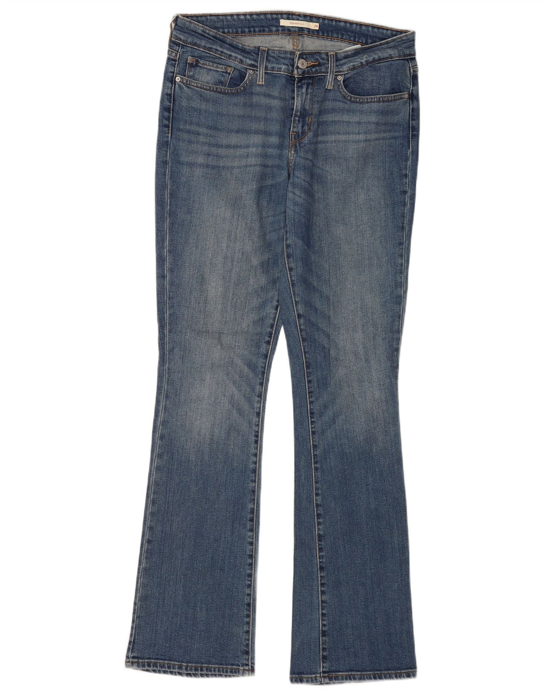 Blugi Levi's 715 Bootcut W29 L32 Bumbac albastru