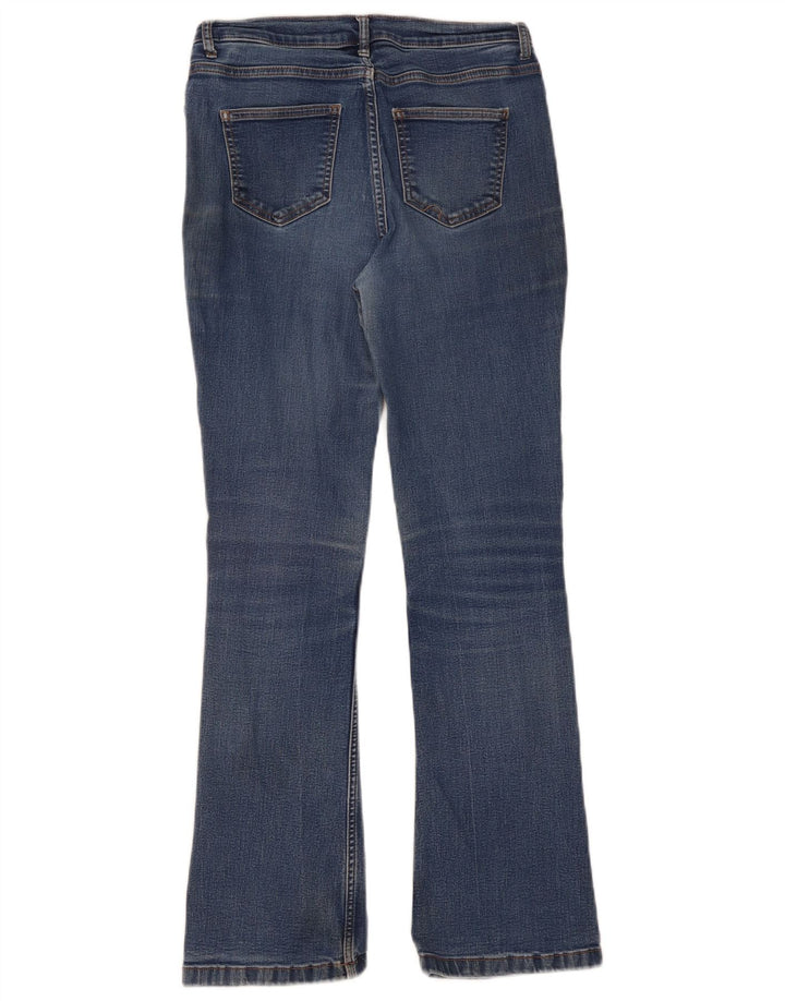 MARKS & SPENCER Blugi Bootcut pentru femei, cu croiala normală, UK 10 Mici W30 L30 Albastru