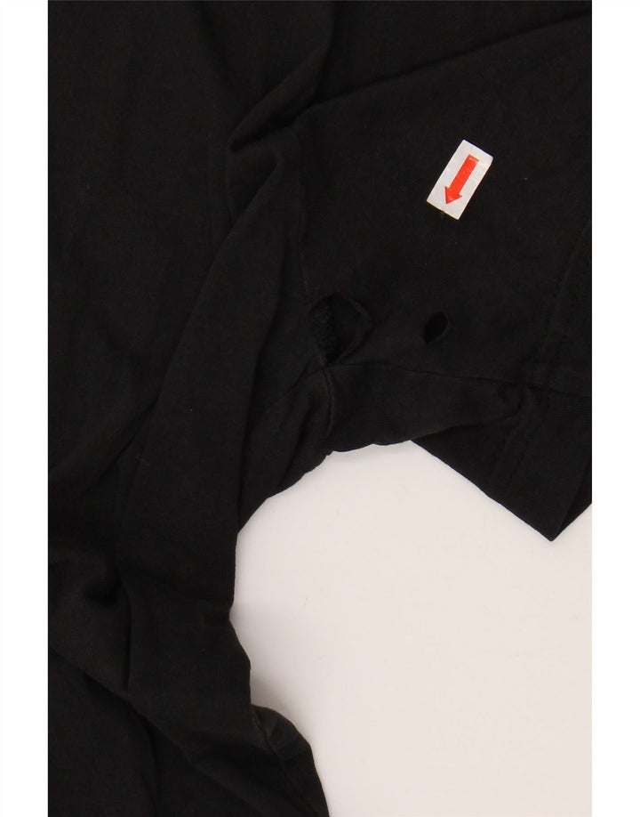Tricou grafic PUMA pentru bărbați Top mare negru