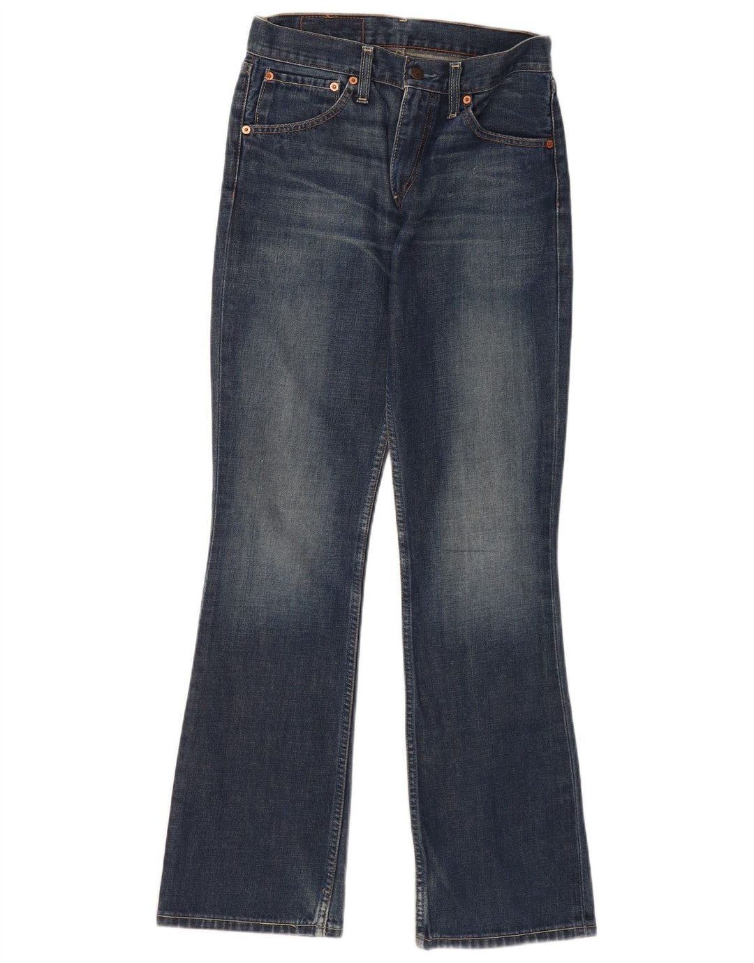 Blugi pentru bărbați Levi's 525 Bootcut W29 L34 Bumbac albastru