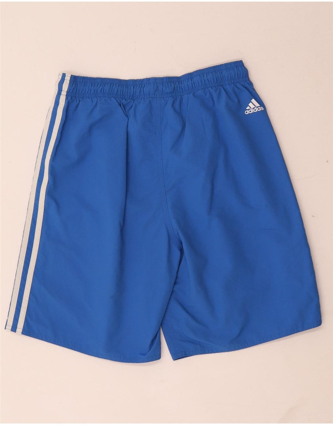 Pantaloni scurți sport grafic Adidas pentru băieți 15-16 ani, poliester albastru
