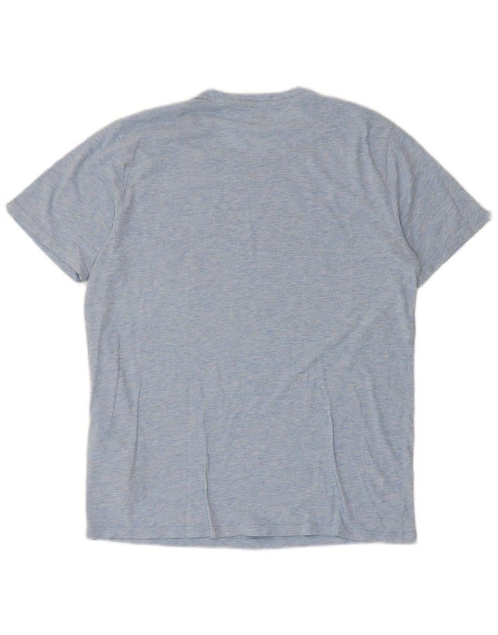 Tricou cu grafic Levi's pentru bărbați Top din bumbac albastru mediu