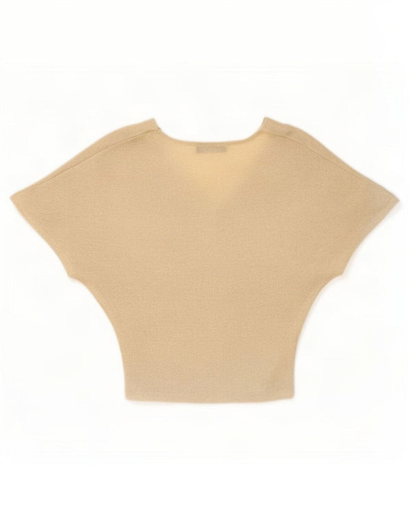 Bluză pentru femei Marks & Spencer Top UK 8 Small Gold Viscose