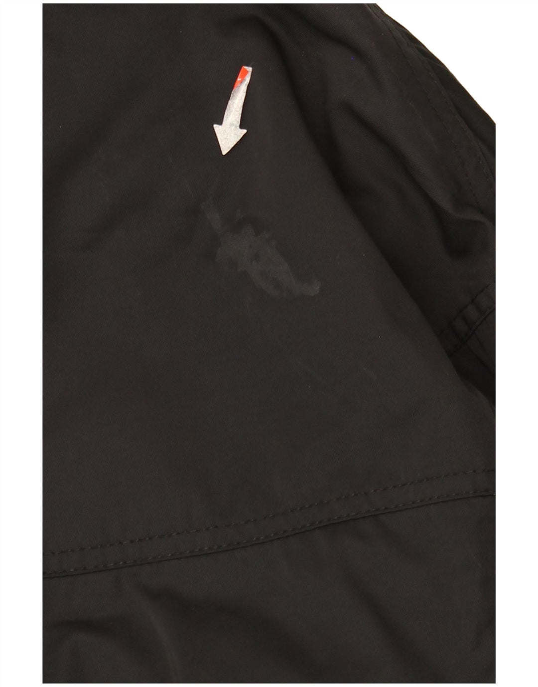 Jachetă căptușită supradimensionată pentru femei Zara UK 6 XS Nylon negru