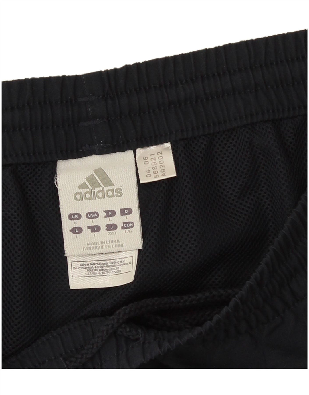 Pantaloni scurți sport pentru bărbați Adidas, mari, albastru, poliester