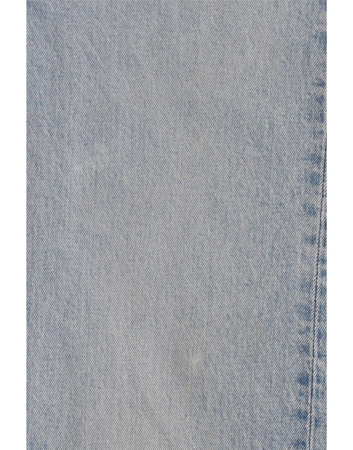 Blugi drepti pentru femei Levi's Ribcage W28 L27 Bumbac albastru