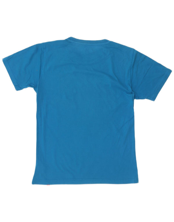 Tricou grafic pentru bărbați New Balance Top Medium Blue Bumbac