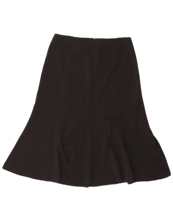EDDIE BAUER Fusta trompetă pentru femei US 4 Small W30 Poliester negru