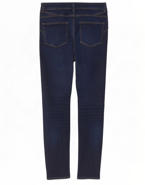 Blugi skinny pentru femei Marks & Spencer UK 10 mici W30 L29 bleumarin bumbac