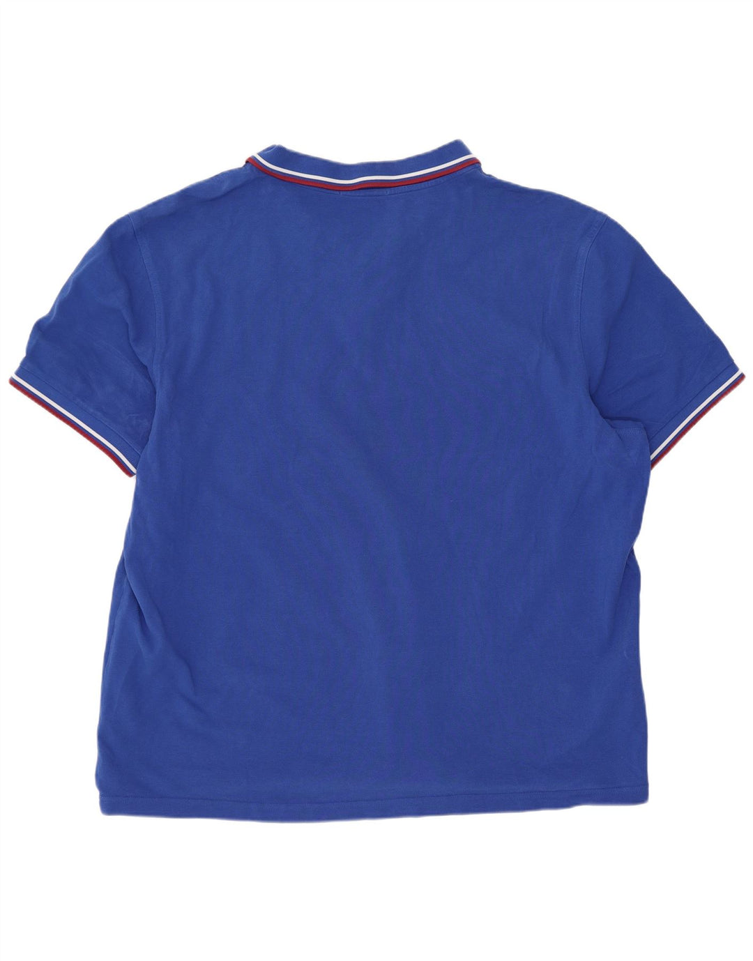 Cămașă polo Fred Perry pentru bărbați, bumbac cu dungi albastre 3XL