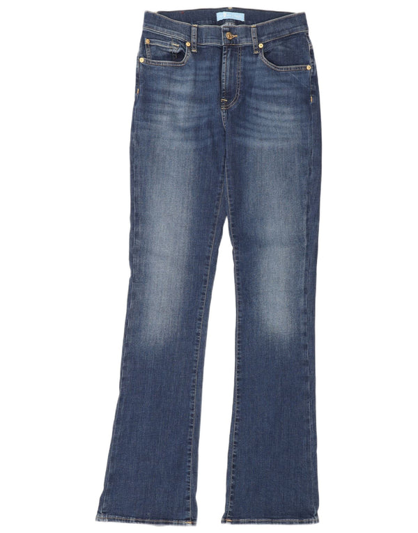 7 For All Mankind Blugi Bootcut pentru femei W28 L34 Bumbac albastru