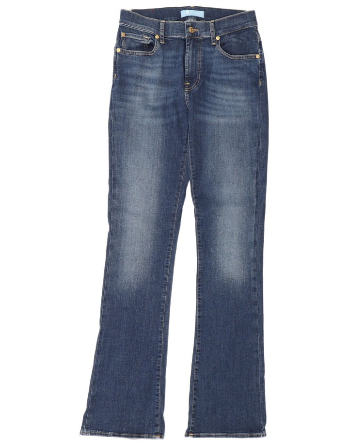 7 For All Mankind Blugi Bootcut pentru femei W28 L34 Bumbac albastru