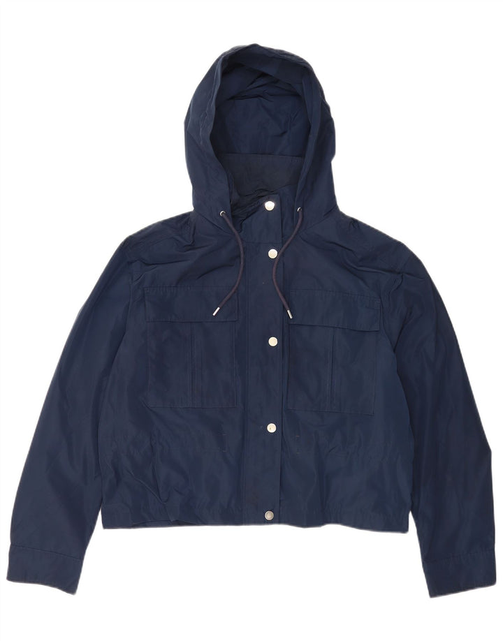Geacă bomber cu glugă pentru femei Marks & Spencer UK 12 Medium Bleumarin