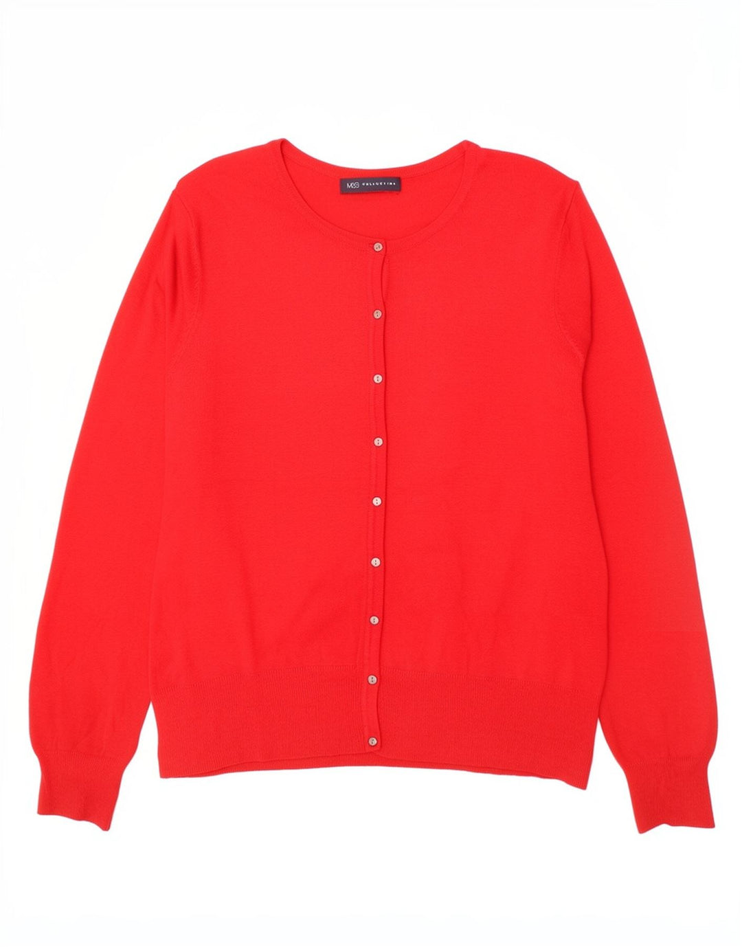 Pulover cardigan pentru femei Marks & Spencer UK 14 Medium Red