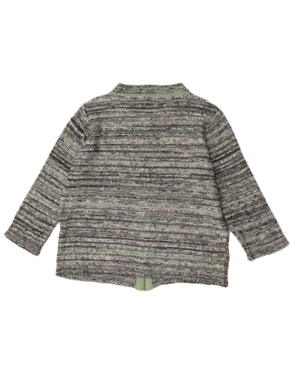 Marks & Spencer Pulover cardigan crop Per Una pentru femei UK 14 Large Blue