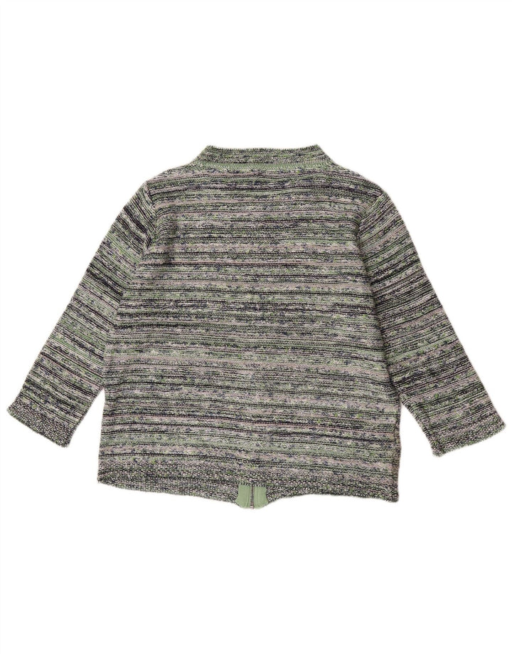 Marks & Spencer Pulover cardigan crop Per Una pentru femei UK 14 Large Blue