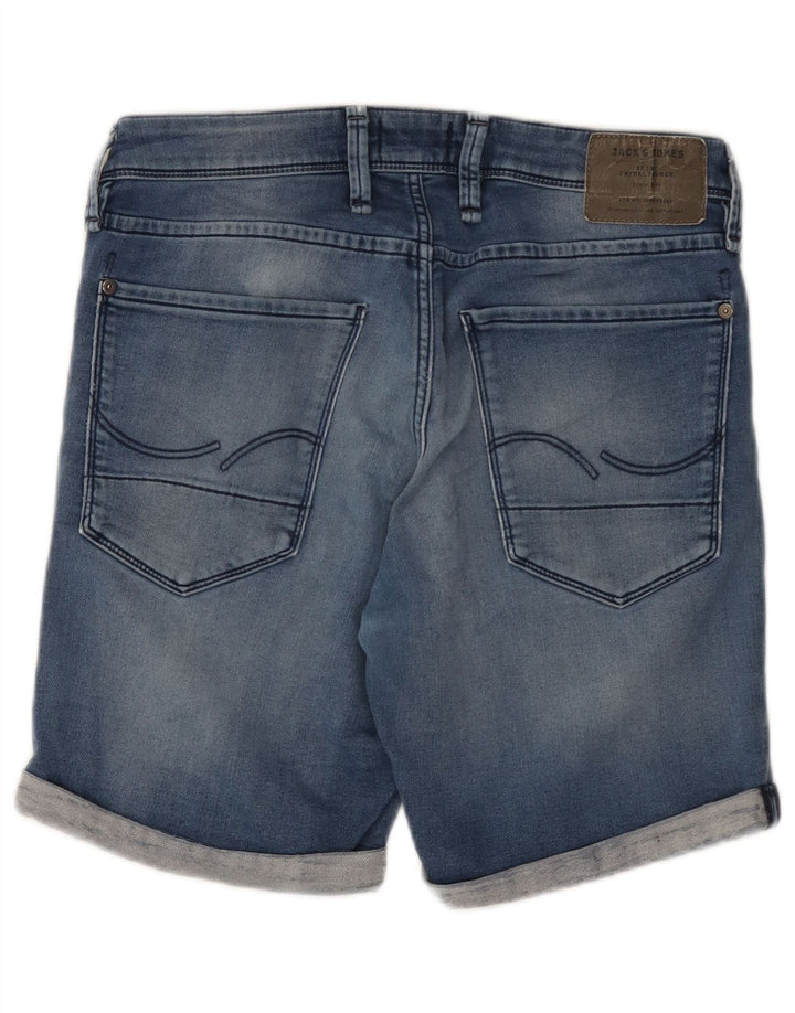 Pantaloni scurți din denim Jack & Jones pentru bărbați, mediu W30, bumbac albastru